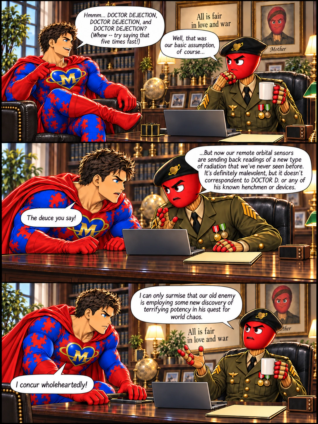Illustrated comic page 10 of Anybody Got a Matchman?.