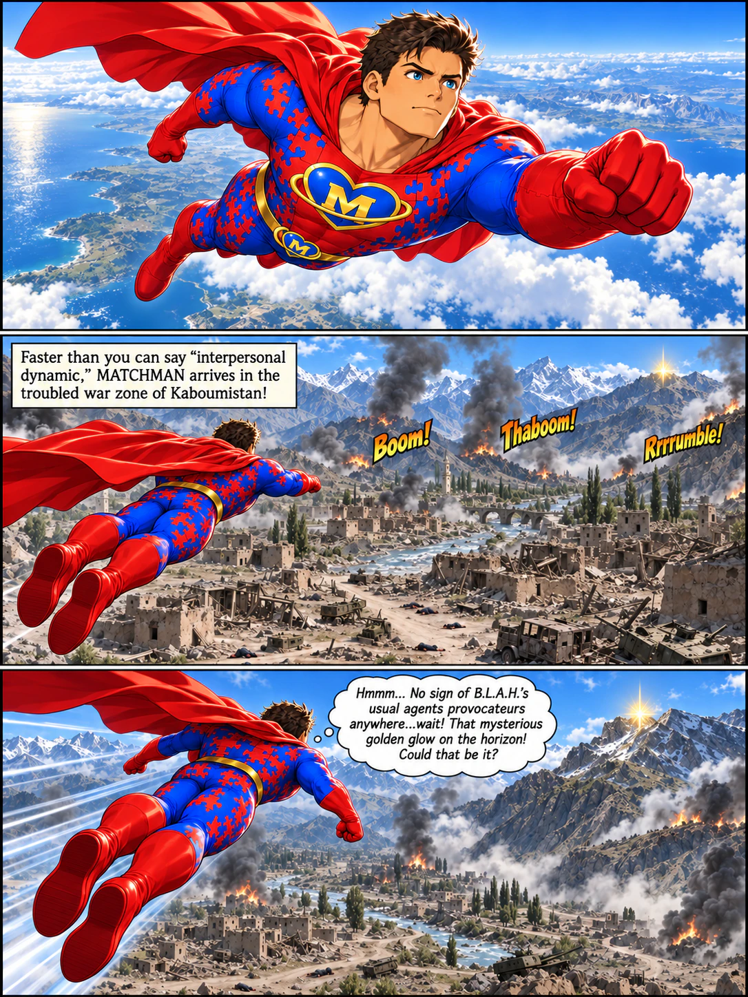 Illustrated comic page 12 of Anybody Got a Matchman?.