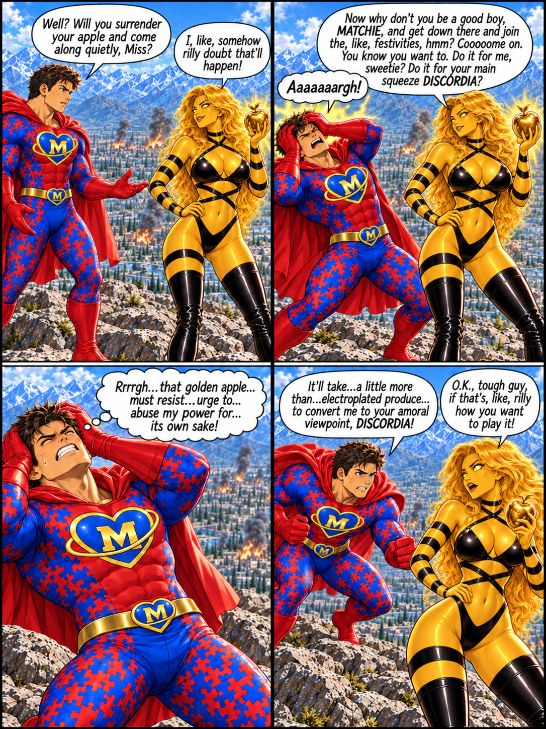 Illustrated comic page 15 of Anybody Got a Matchman?.