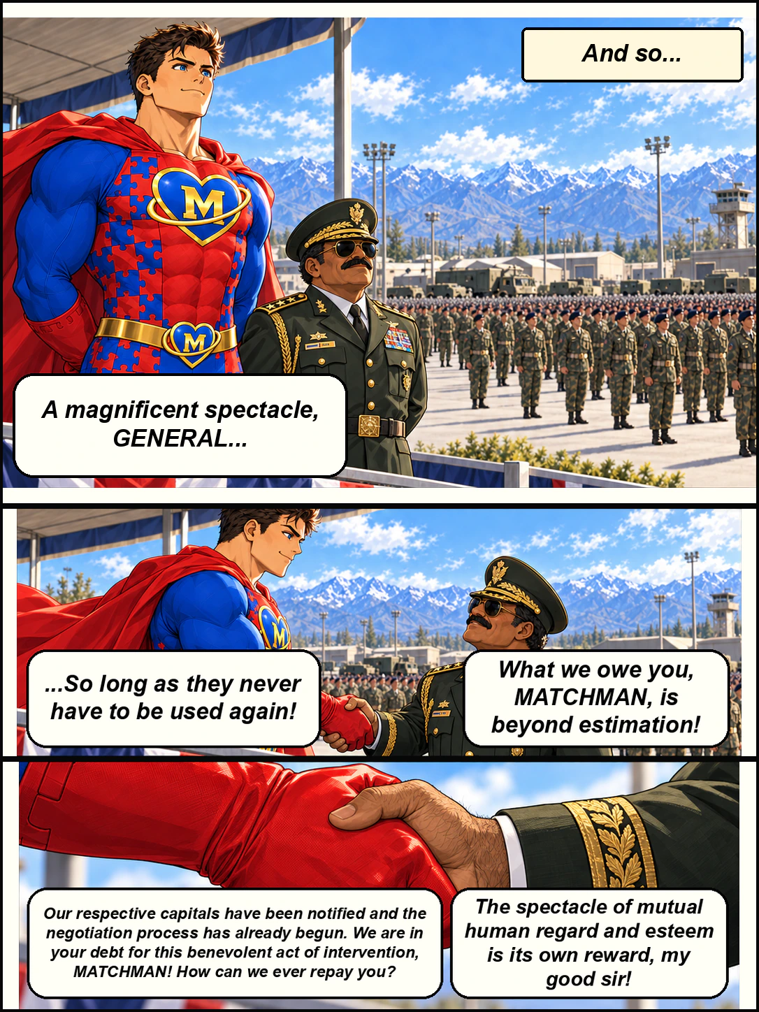 Illustrated comic page 21 of Anybody Got a Matchman?.